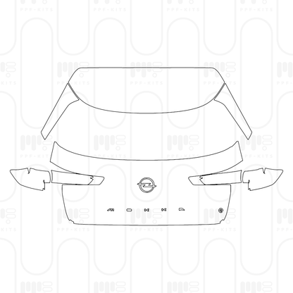 Voorgesneden PPF Opel Neuer Mokka GS 2026