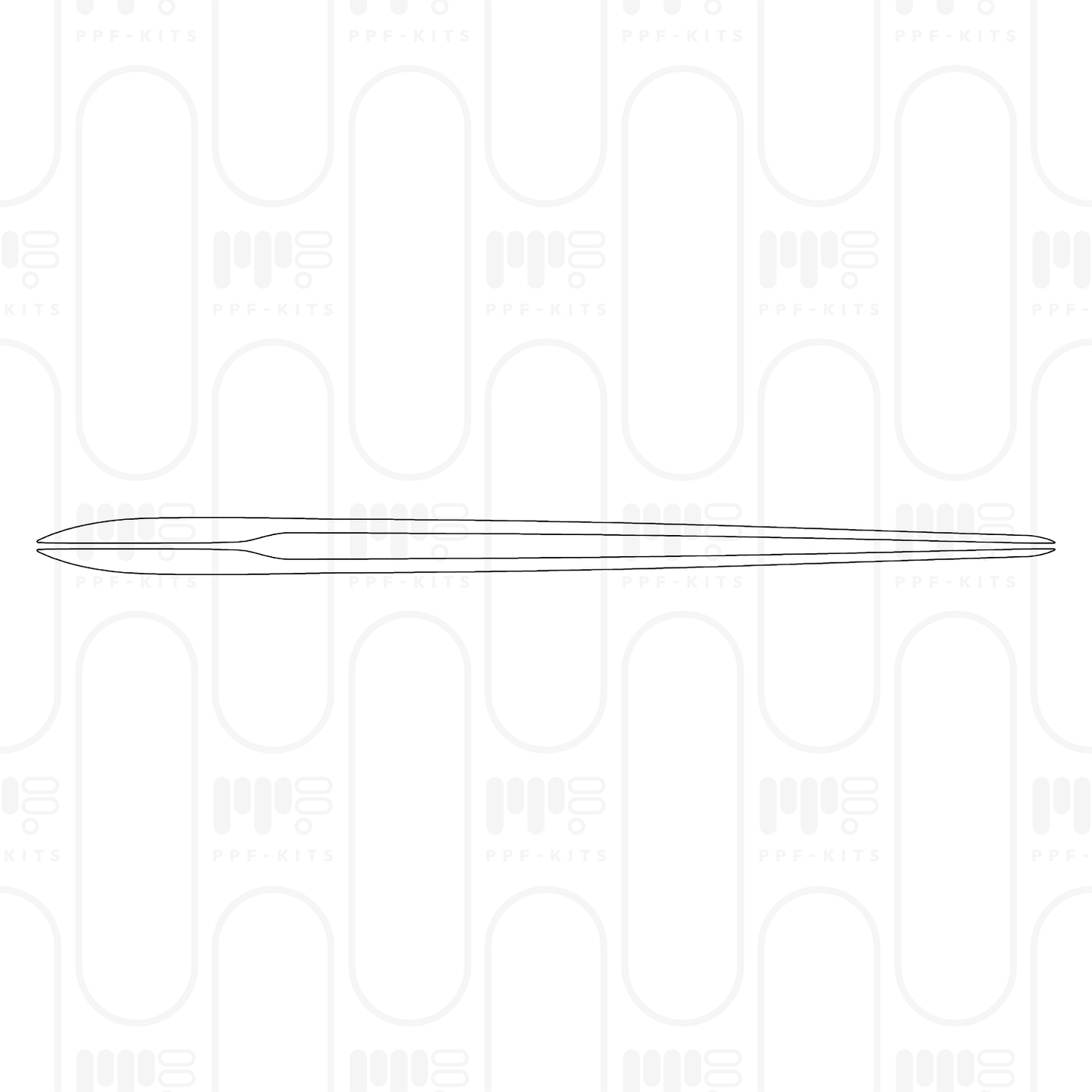 Voorgesneden PPF Porsche Taycan Sedan Taycan 4S 2026