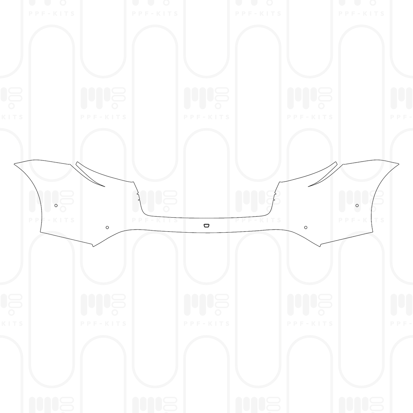 Voorgesneden PPF Porsche Taycan Sedan Taycan 4S 2026