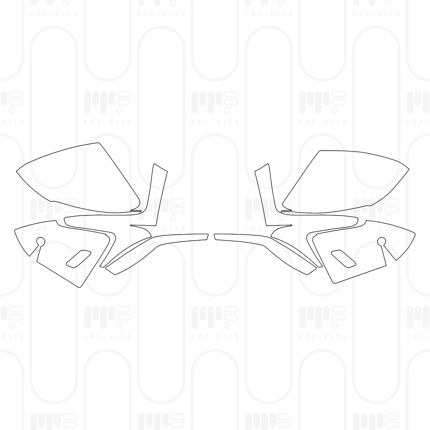 Voorgesneden PPF Porsche Taycan Sport Turismo Taycan GTS Sport Turismo 2026