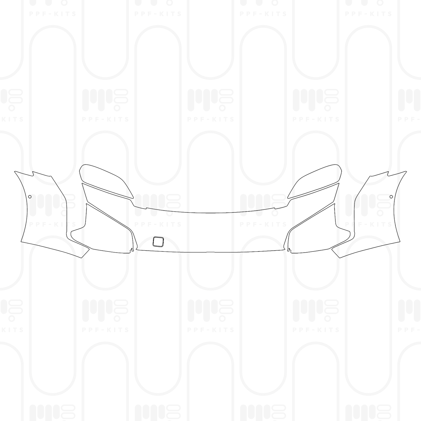 Voorgesneden PPF Porsche Taycan Sedan Taycan Turbo 2026