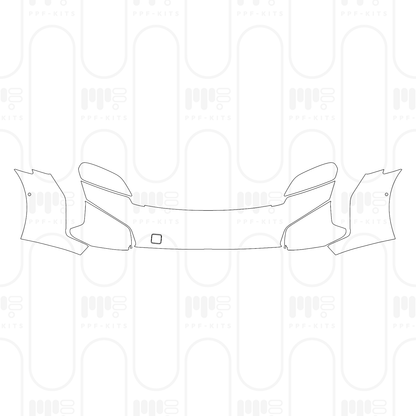 Voorgesneden PPF Porsche Taycan Sedan Taycan Turbo 2026