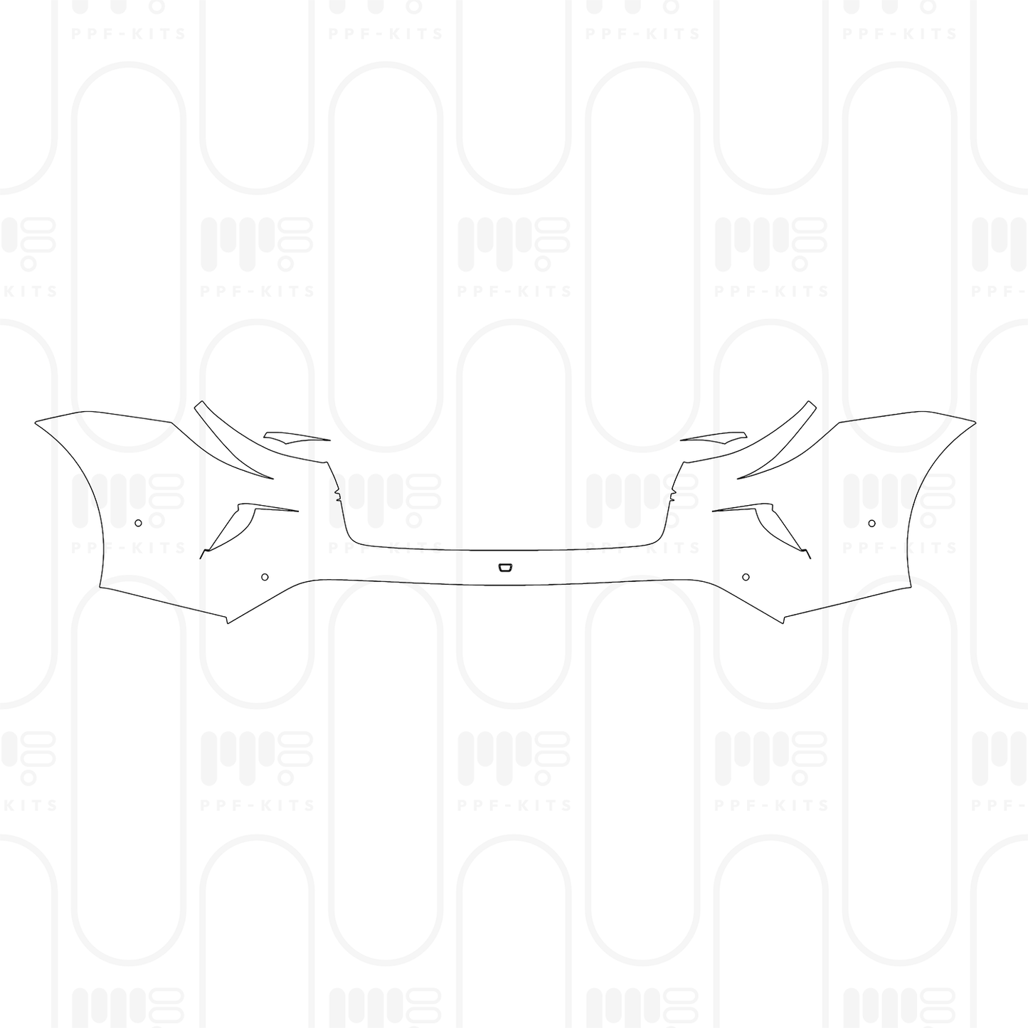 Voorgesneden PPF Porsche Taycan Sedan Taycan Turbo 2026