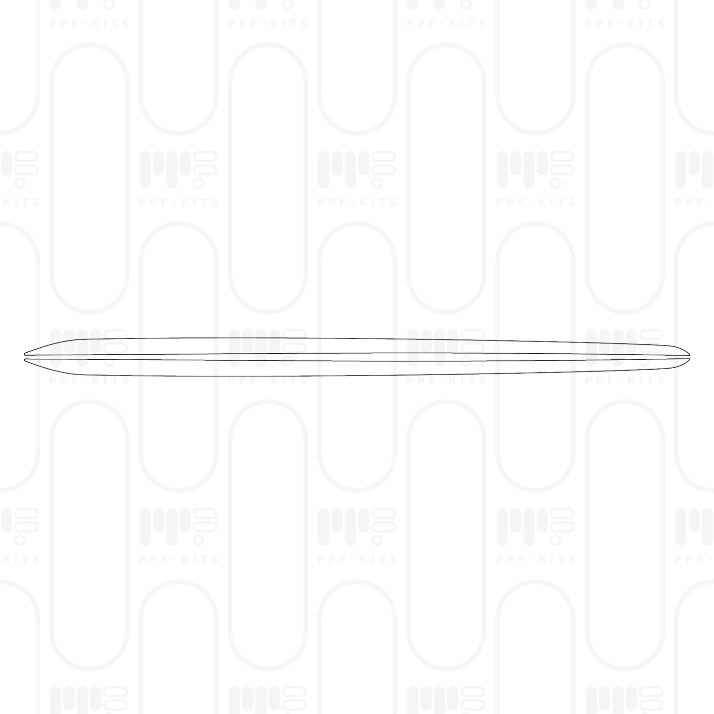 Voorgesneden PPF Porsche Taycan Sedan Taycan Turbo 2026