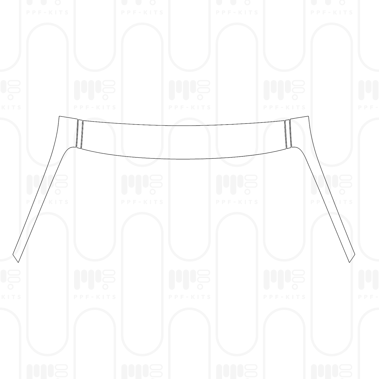 Voorgesneden PPF Porsche Taycan Sedan Taycan 4S 2026