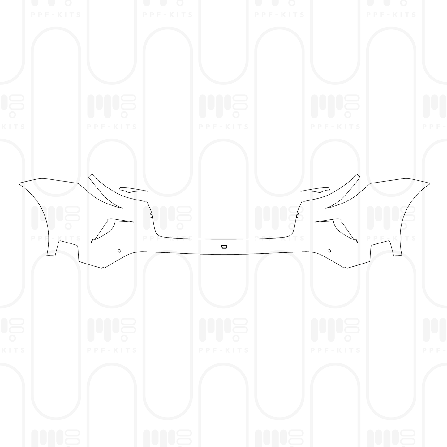Voorgesneden PPF Porsche Taycan Sedan Taycan Turbo GT 2026