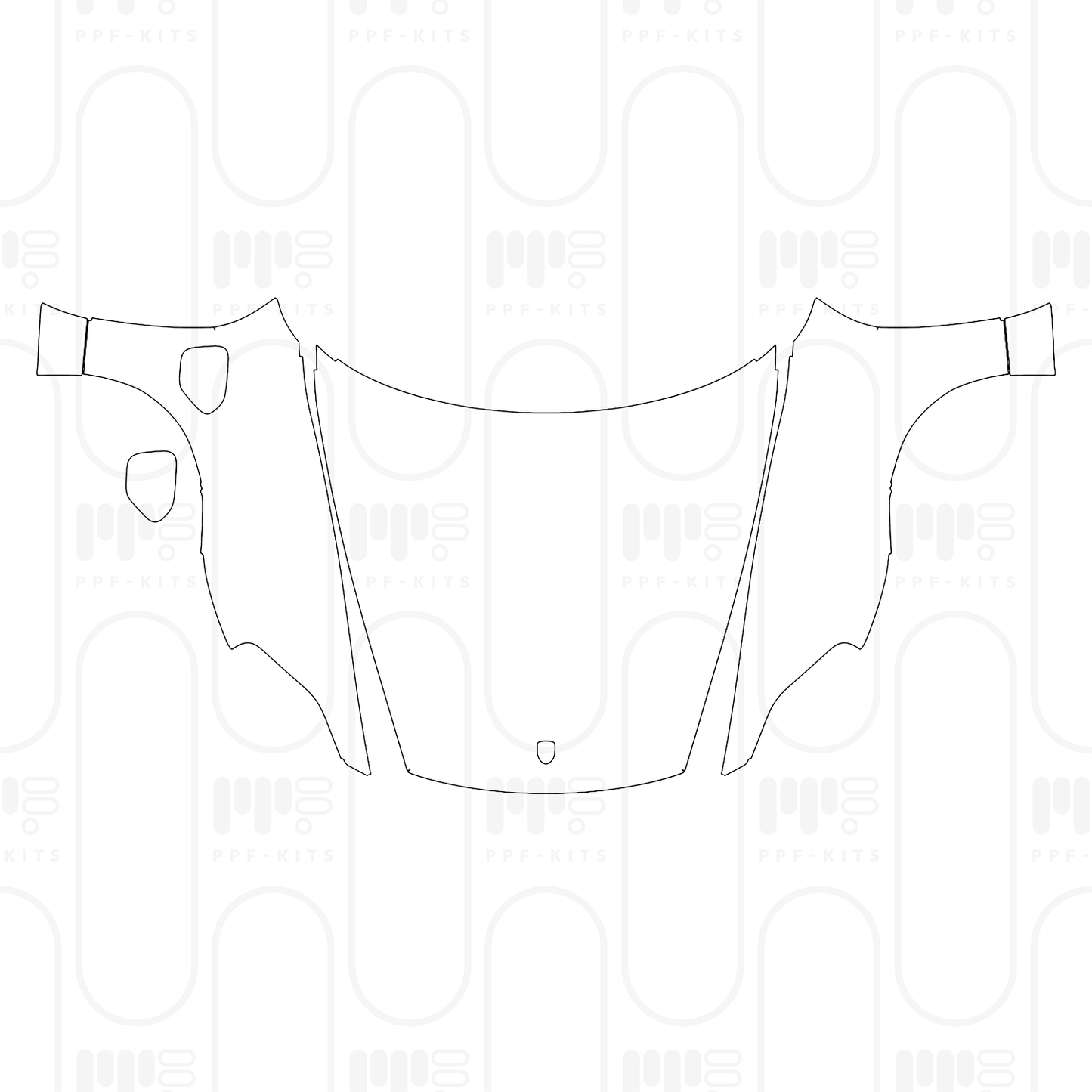 Voorgesneden PPF Porsche Taycan Sedan Taycan Turbo GT with Weissach Package 2026