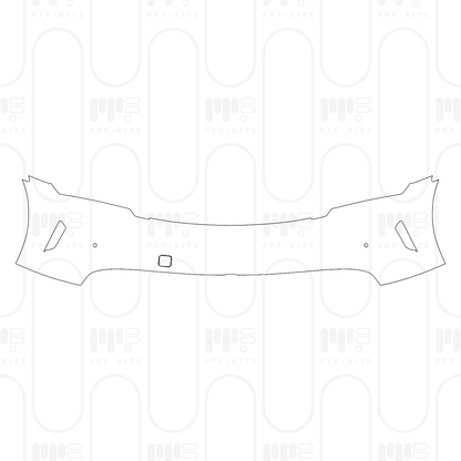 Voorgesneden PPF Porsche Taycan Cross Turismo Taycan 4 Cross Turismo 2026