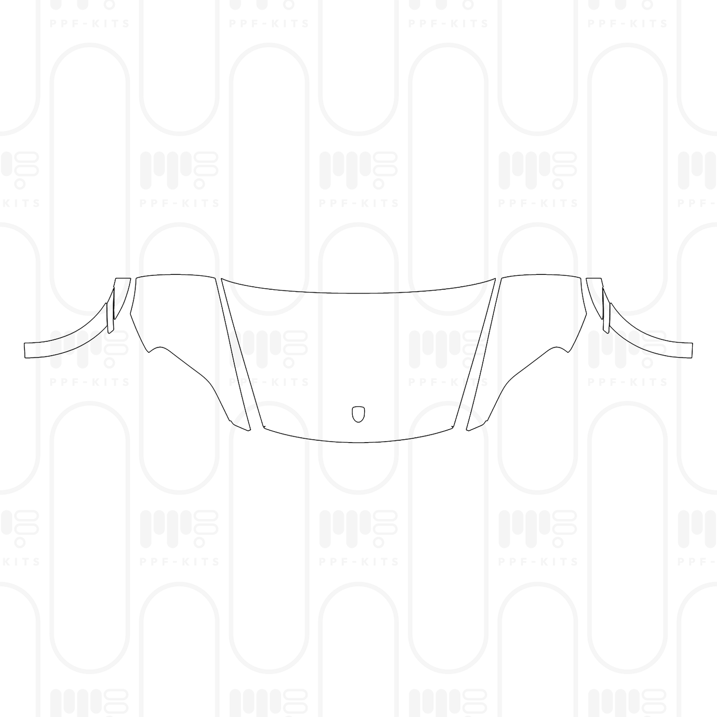 Voorgesneden PPF Porsche Taycan Cross Turismo Taycan Turbo Cross Turismo 2026