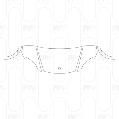 Voorgesneden PPF Porsche Taycan Cross Turismo Taycan Turbo Cross Turismo 2026