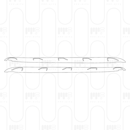 Voorgesneden PPF Porsche Taycan Cross Turismo Taycan Turbo Cross Turismo 2026