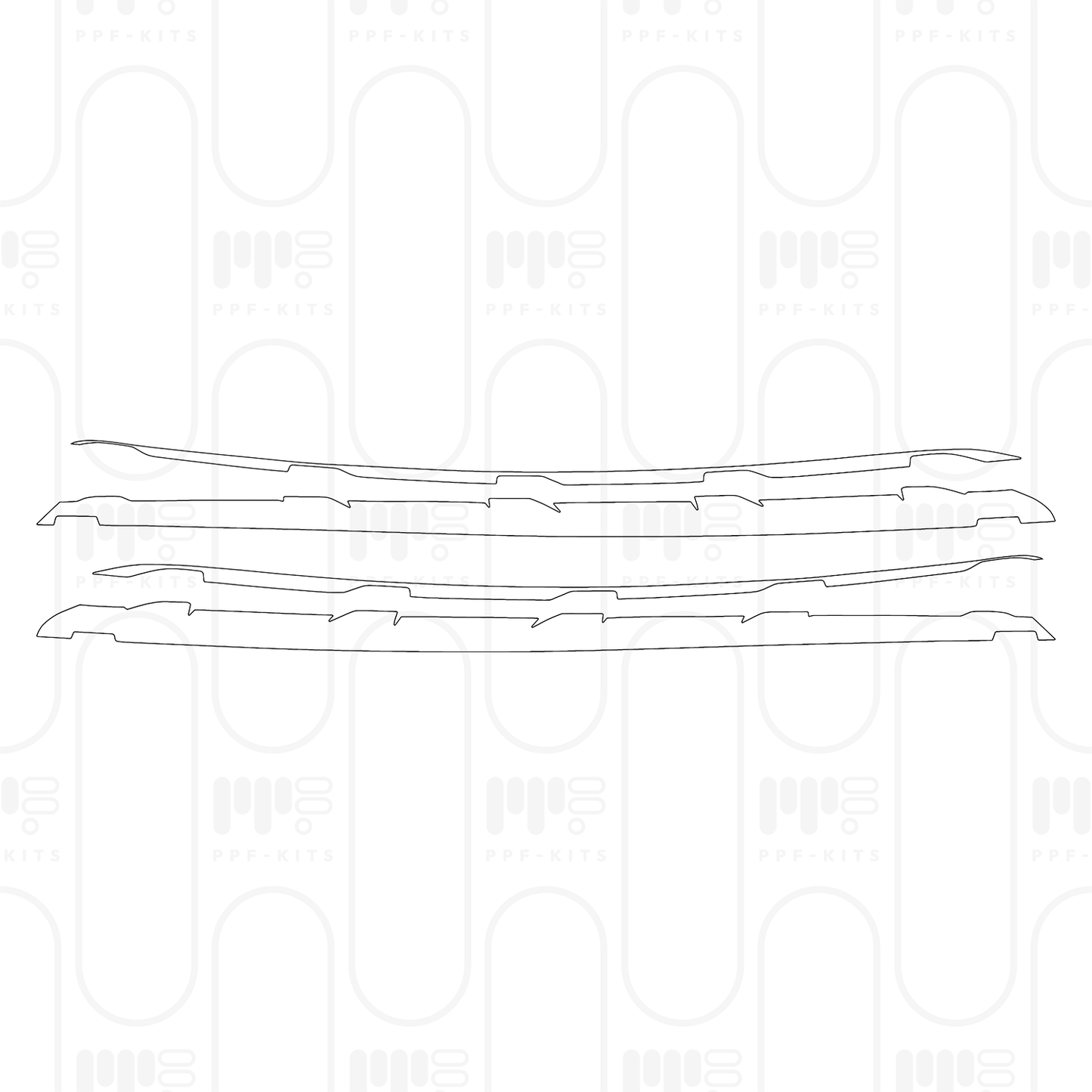 Voorgesneden PPF Porsche Taycan Cross Turismo Taycan Turbo Cross Turismo 2026