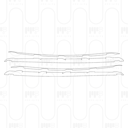 Voorgesneden PPF Porsche Taycan Cross Turismo Taycan Turbo Cross Turismo 2026