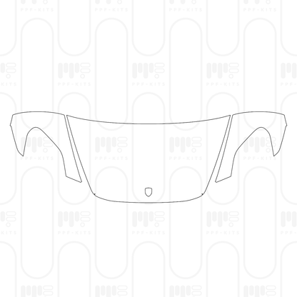 Voorgesneden PPF Porsche Panamera Sedan Panamera 4S E-Hybrid 2026