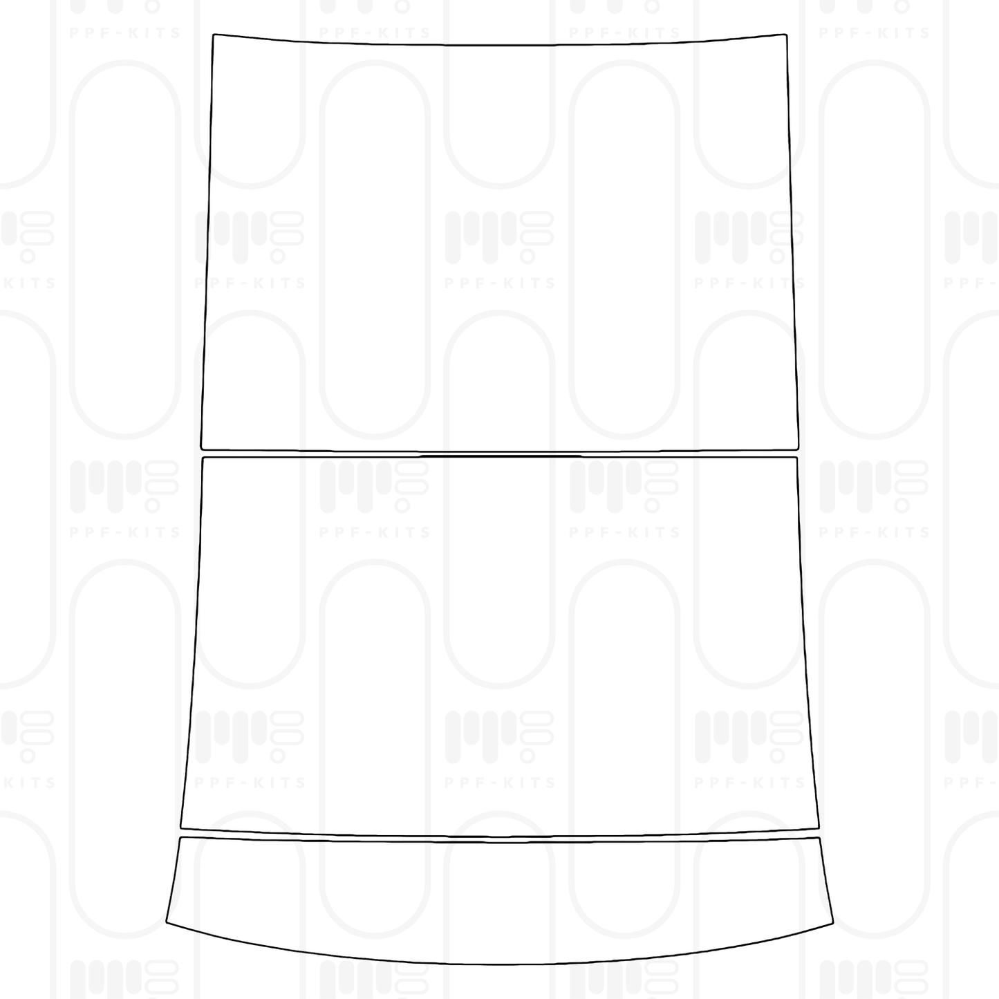 Voorgesneden PPF Porsche Panamera Sedan Panamera 4S E-Hybrid 2026