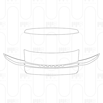 Voorgesneden PPF Porsche Panamera Sedan Panamera 4S E-Hybrid 2026