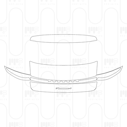 Voorgesneden PPF Porsche Panamera Sedan Panamera 4 E-Hybrid 2026