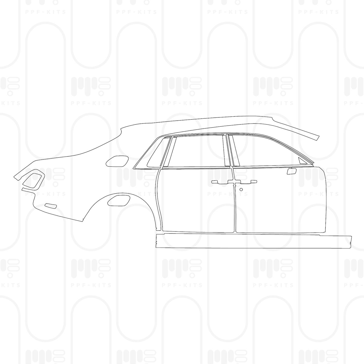 Pre-Cut PPF Rolls-Royce Phantom Sedan Standard Wheelbase 2026
