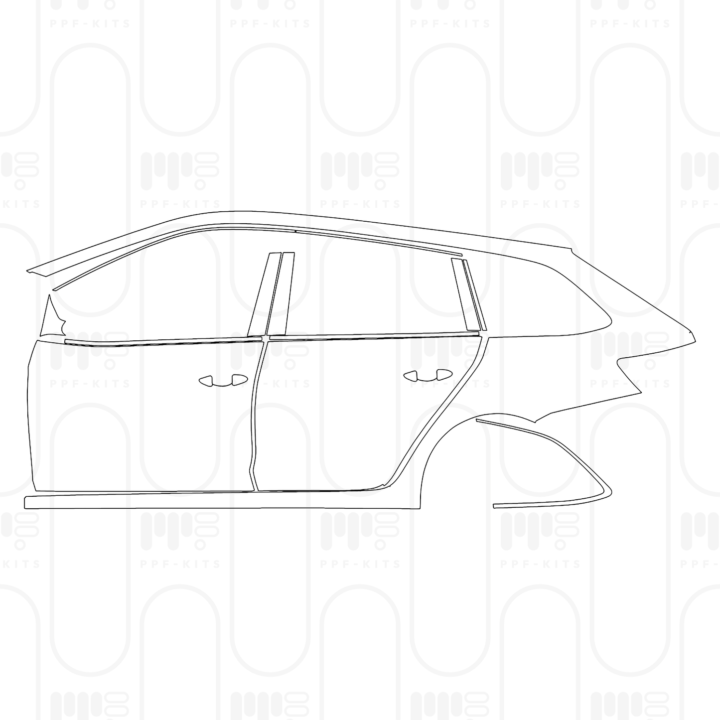 Pre-Cut PPF Skoda Octavia (EU) Estate Base 2026
