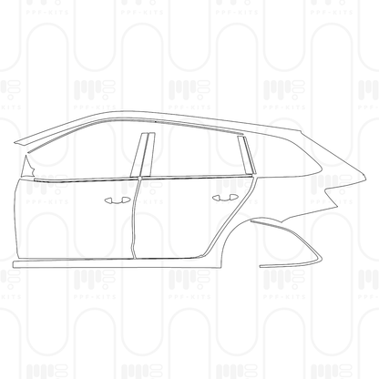 Pre-Cut PPF Skoda Octavia (EU) Estate Base 2026