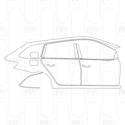 Pre-Cut PPF Skoda Octavia (EU) Estate Base 2026