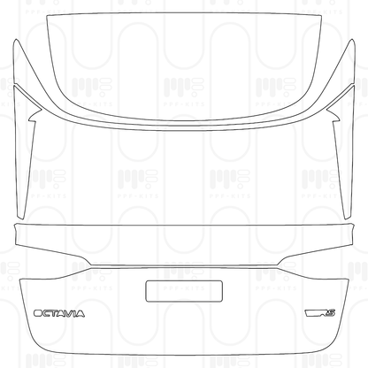 Pre-Cut PPF Skoda Octavia (EU) Estate VRS 2026