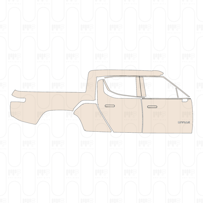 Voorgesneden PPF Rivian R1T 2026
