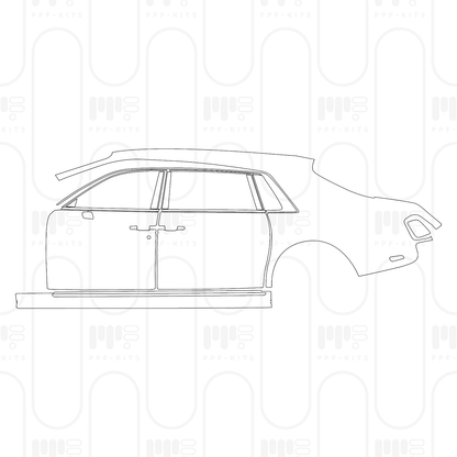 Pre-Cut PPF Rolls-Royce Phantom Sedan Extended Wheelbase 2026