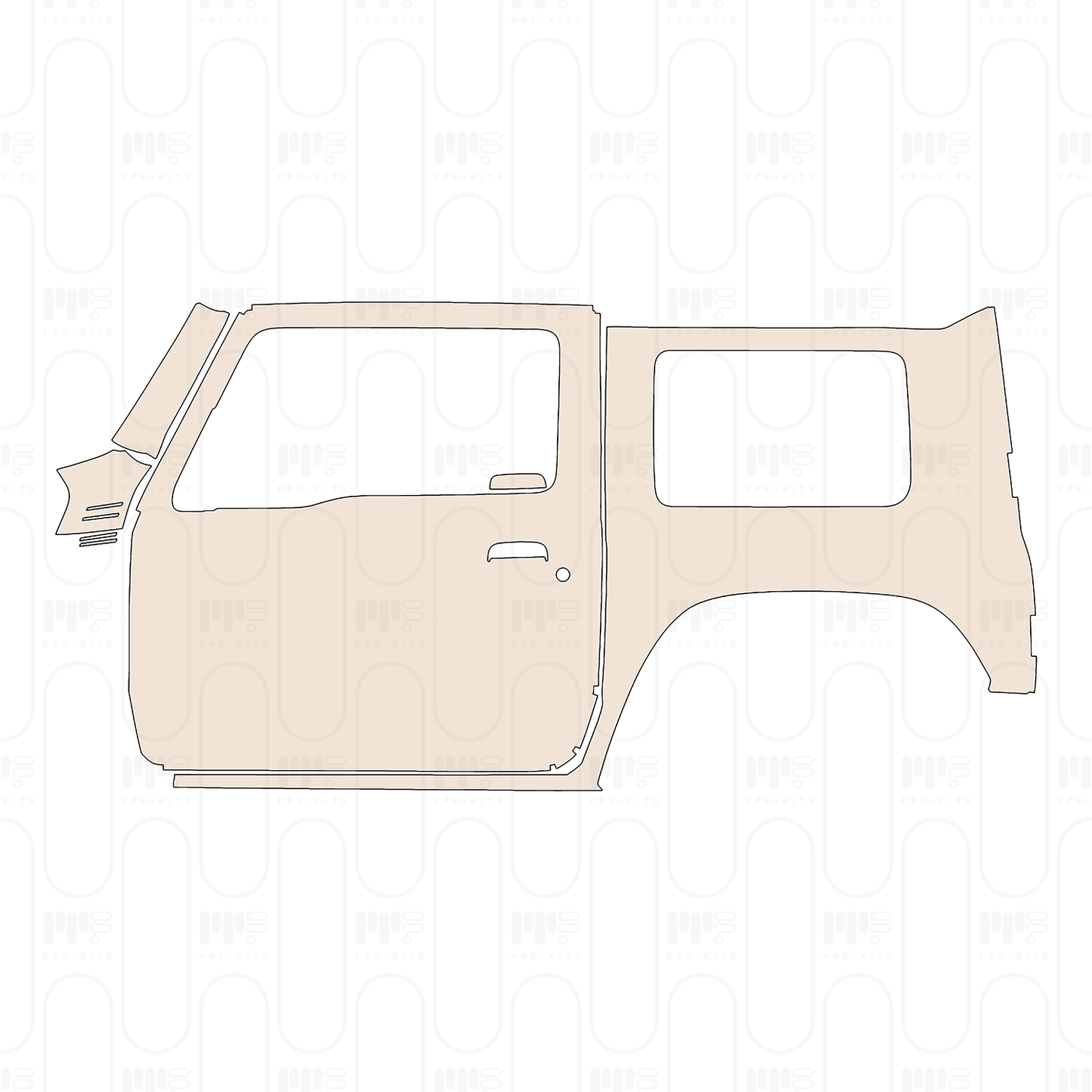 Voorgesneden PPF Suzuki Jimny 3Door 2026