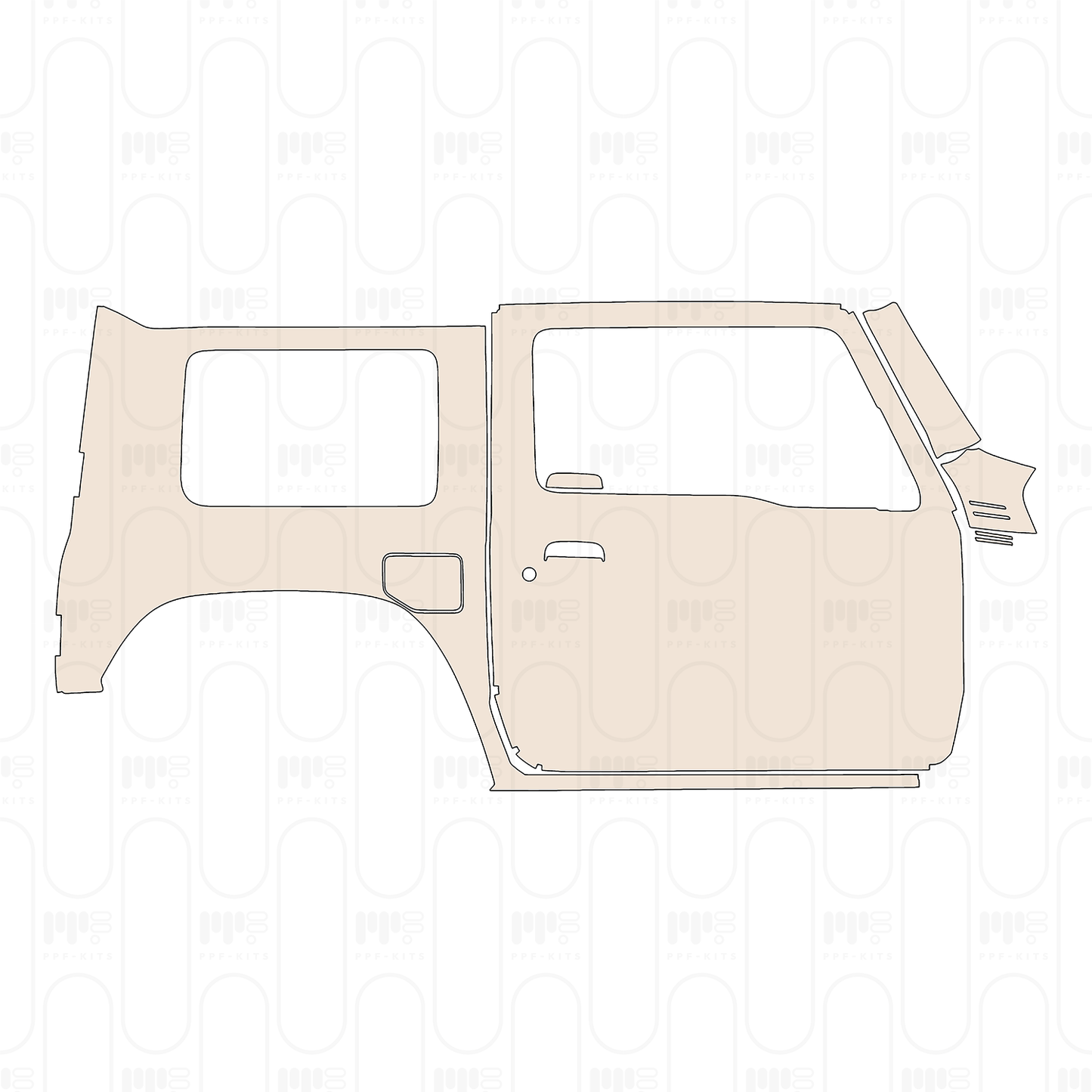 Voorgesneden PPF Suzuki Jimny 3Door 2026