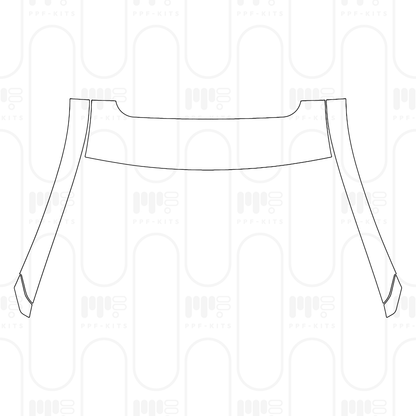 Voorgesneden PPF Toyota Corolla Cross (US) XLE 2026