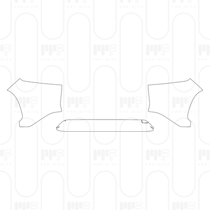 Voorgesneden PPF Toyota Corolla Cross (US) XLE 2026