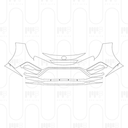 Voorgesneden PPF Toyota Corolla (US) Sedan Sport 2026