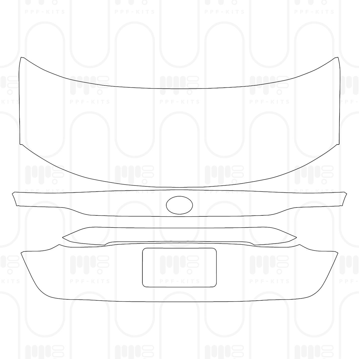 Voorgesneden PPF Toyota Corolla (US) Sedan Sport 2026