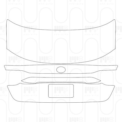 Voorgesneden PPF Toyota Corolla (US) Sedan Sport 2026