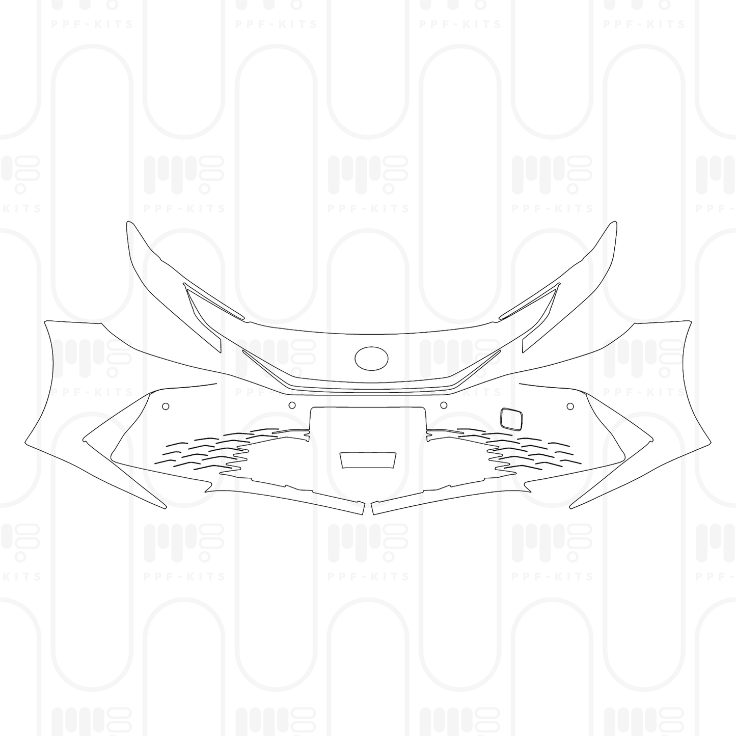 Voorgesneden PPF Toyota Camry (CN) Luxury 2026