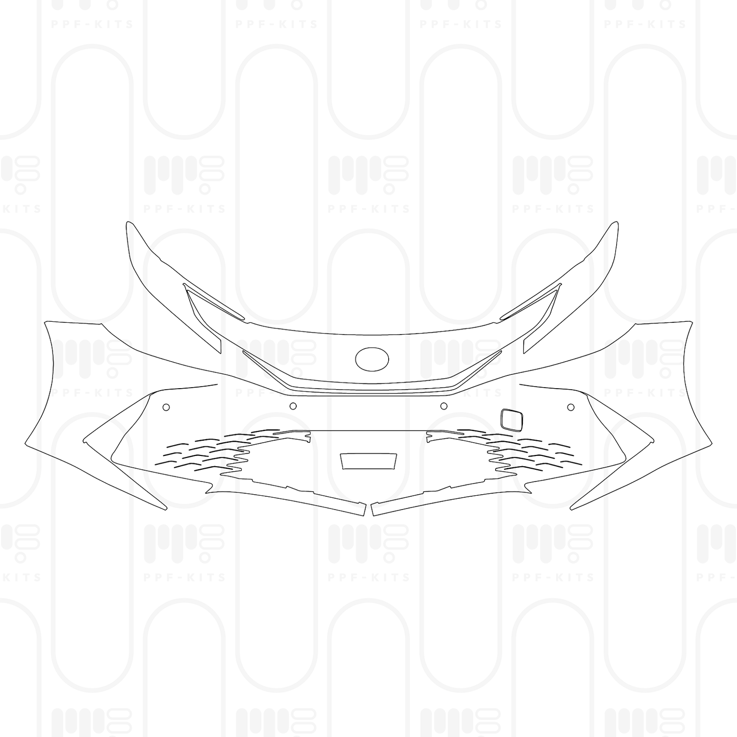 Voorgesneden PPF Toyota Camry (CN) Luxury 2026