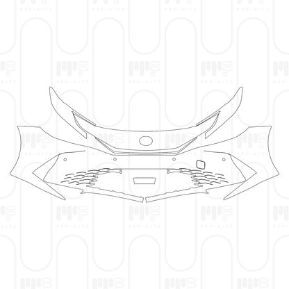 Voorgesneden PPF Toyota Camry (CN) Luxury 2026