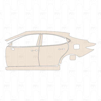 Voorgesneden PPF Toyota Camry (US) XLE 2026