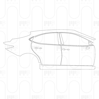 Voorgesneden PPF Toyota Camry (CN) Luxury 2026