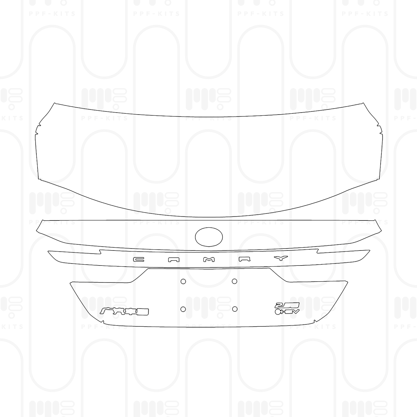 Voorgesneden PPF Toyota Camry (CN) Luxury 2026