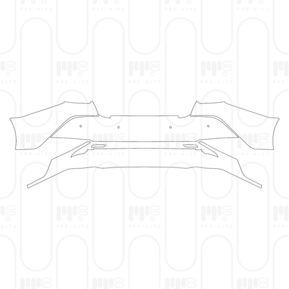 Voorgesneden PPF Toyota Camry (CN) Luxury 2026