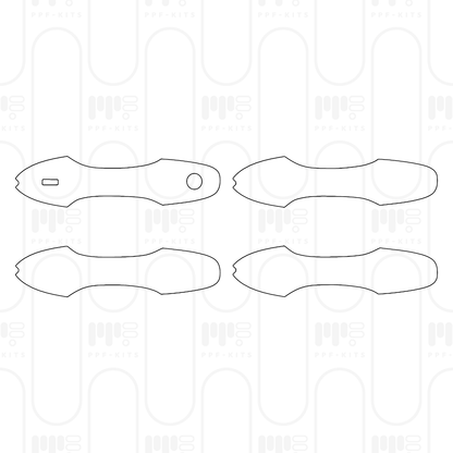 Voorgesneden PPF Toyota Camry (CN) Luxury 2026