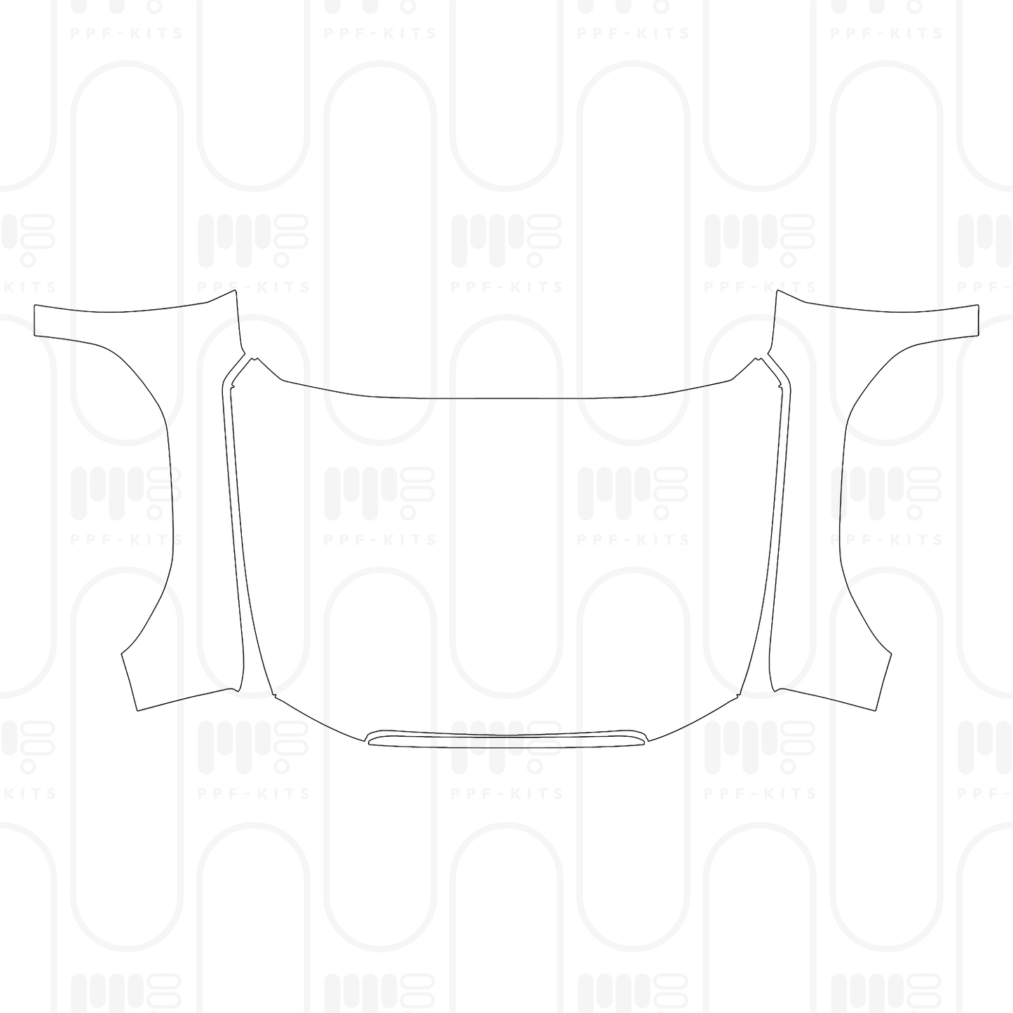 Voorgesneden PPF Toyota Land Cruiser (US) 2026