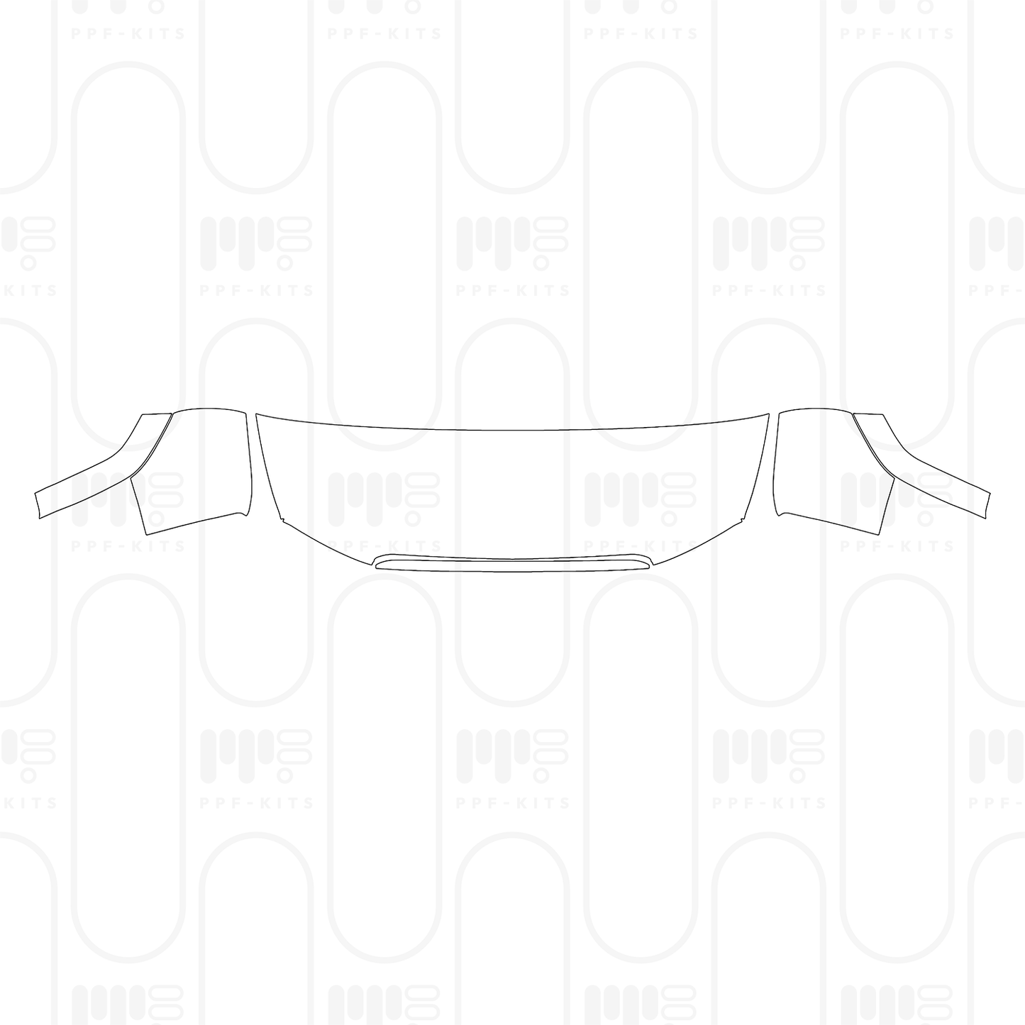 Voorgesneden PPF Toyota Land Cruiser (US) 2026