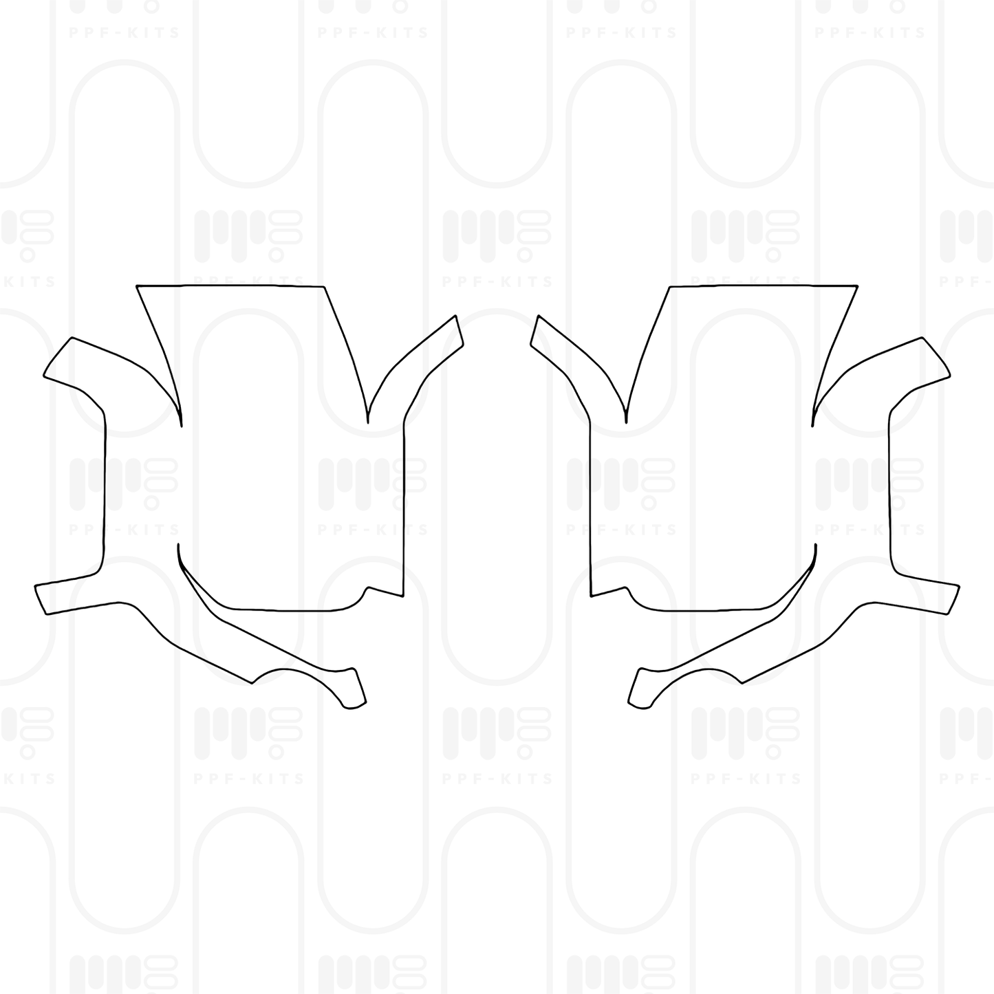 Voorgesneden PPF Toyota Land Cruiser (US) 2026