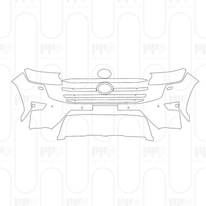 Voorgesneden PPF Toyota Land Cruiser (ME) EXR 2026