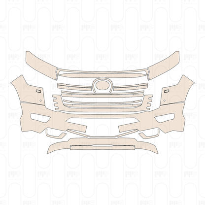 Voorgesneden PPF Toyota Land Cruiser (ME) GXR 2026