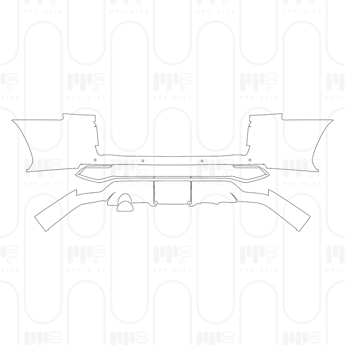Voorgesneden PPF Toyota Land Cruiser (ME) GXR 2026