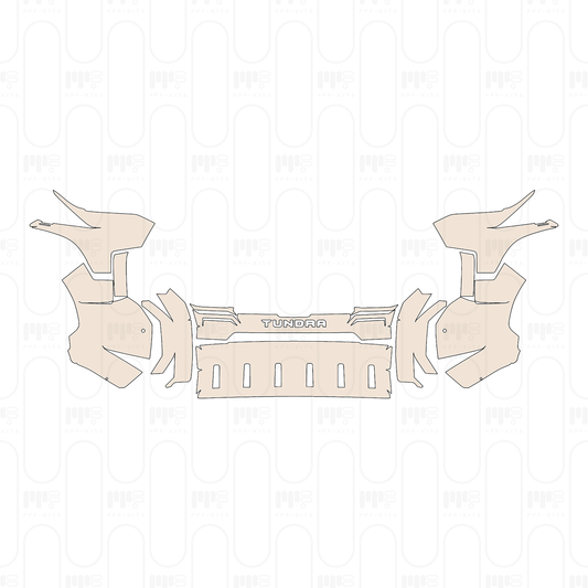 Voorgesneden PPF Toyota Tundra CrewMax SR 2026